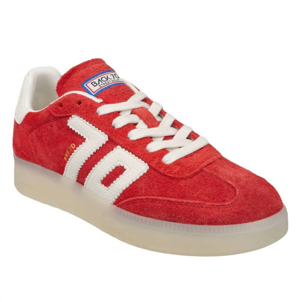 NEW BACK 70 women's boston 2505 sneakers in red
